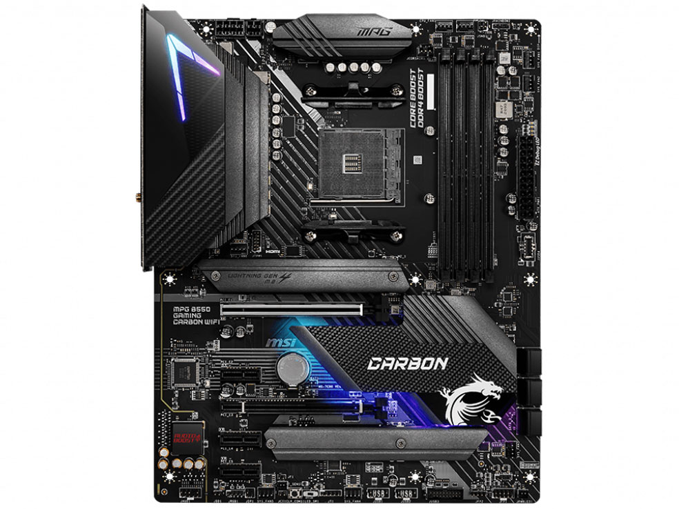 MPG B550 GAMING CARBON WIFI �̐��i�摜