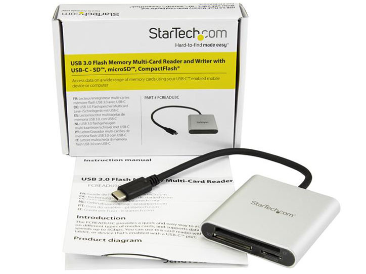FCREADU3C [USB Type-C Silver&Black]