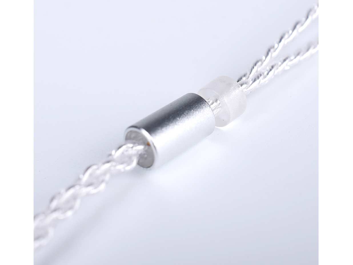 Silver Plated Cable IEM 2pin AZL-SLV-CABLE-2PIN-2.5 2.5mm(4��)��2�s�� [1.2m]
