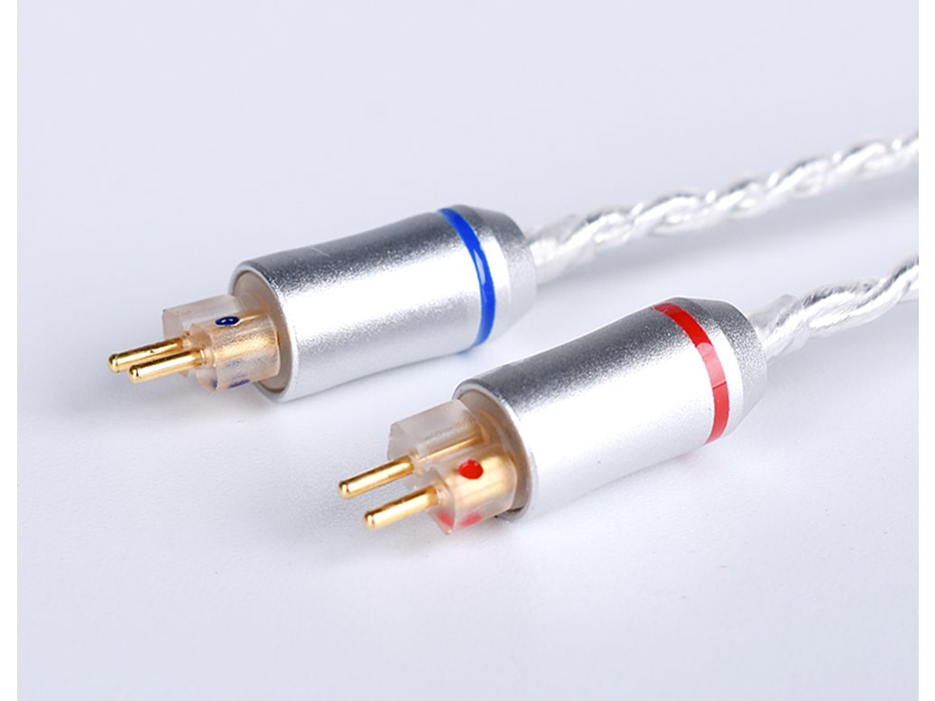 Silver Plated Cable IEM 2pin AZL-SLV-CABLE-2PIN-3.5 �~�j�v���O��2�s�� [1.2m]