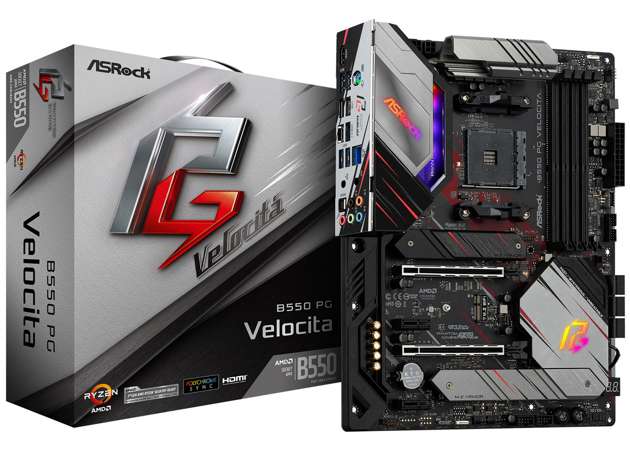 B550 PG Velocita