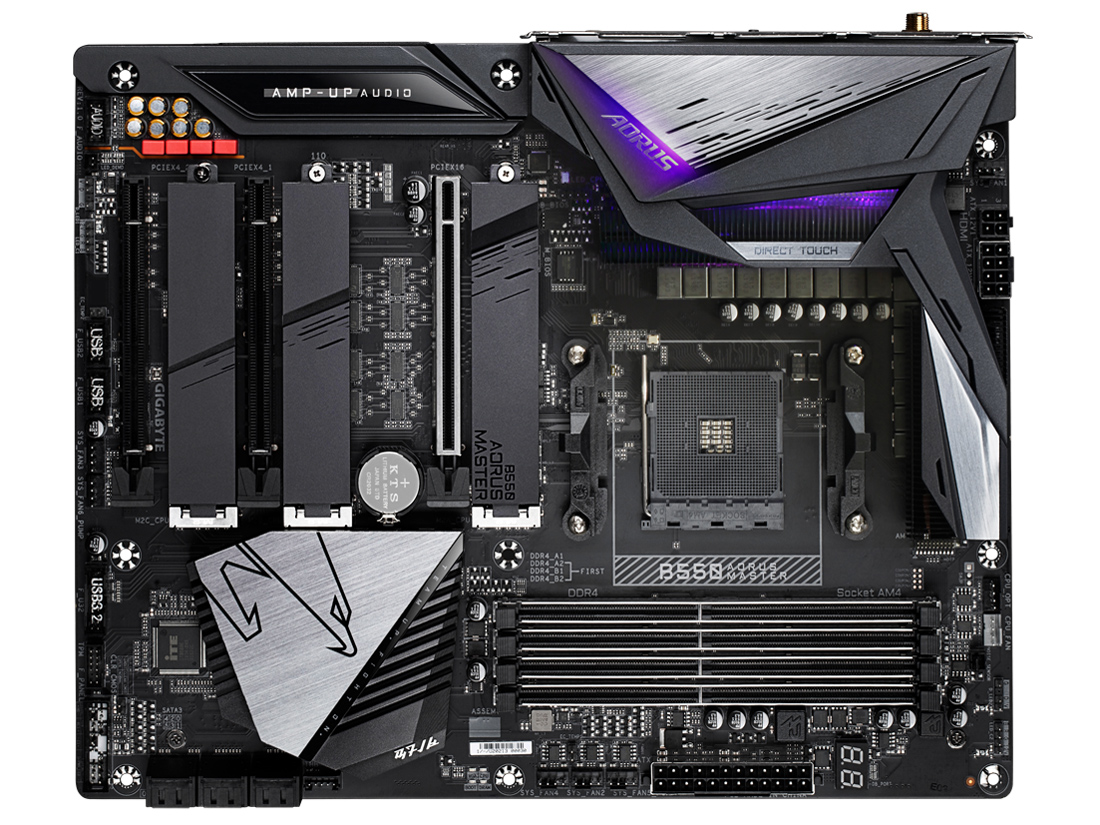 B550 AORUS MASTER [Rev.1.0] �̐��i�摜