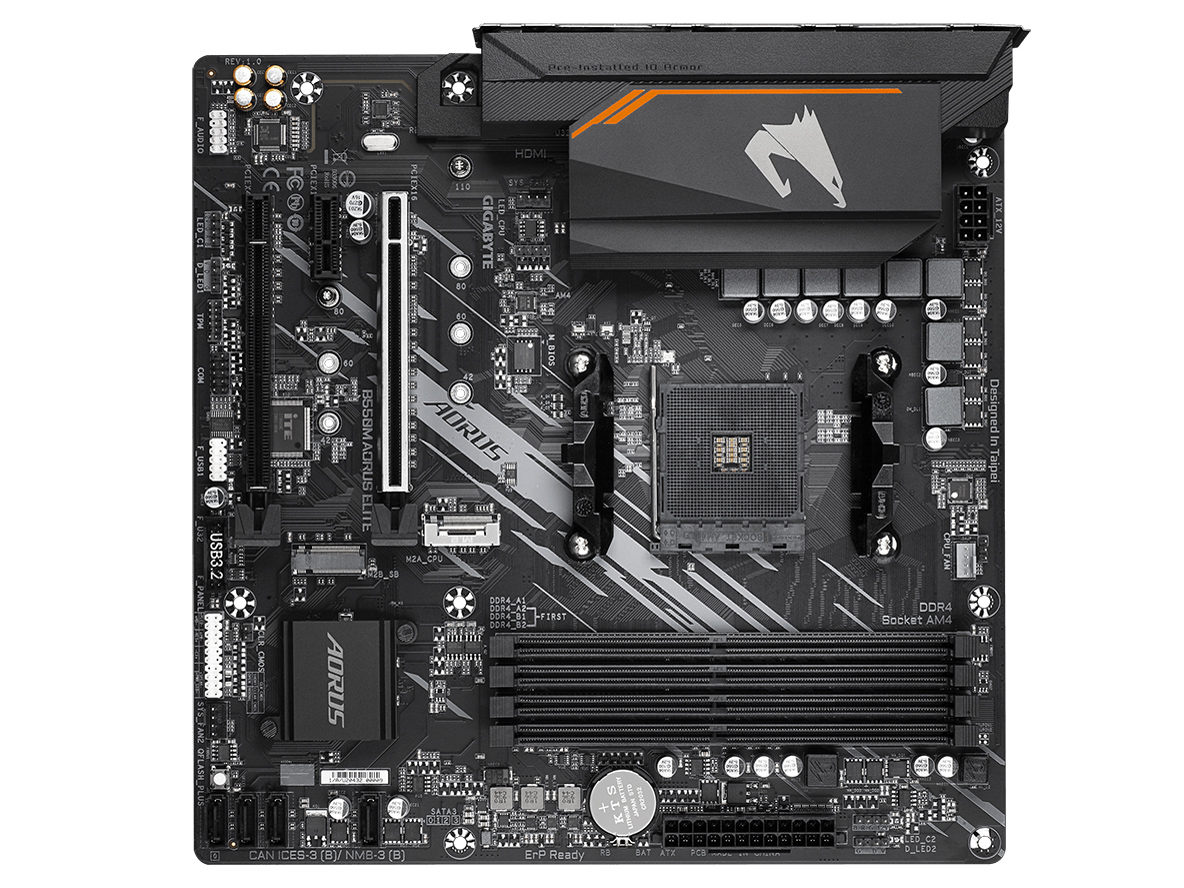 B550M AORUS ELITE [Rev.1.0] �̐��i�摜