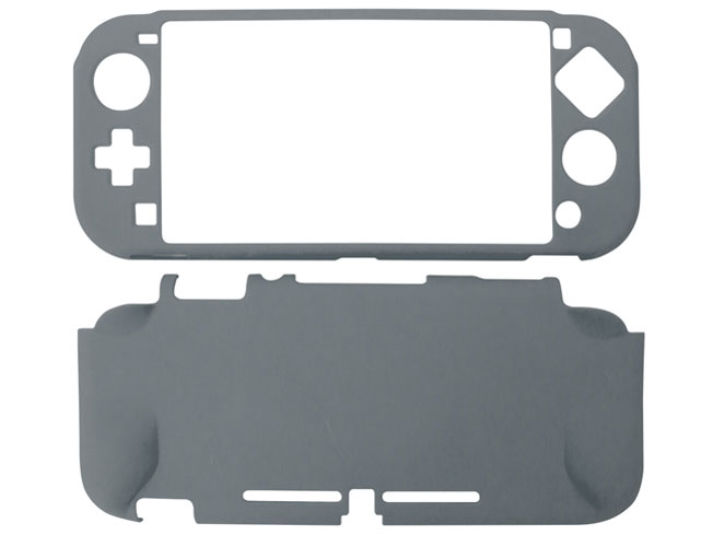 Switch Lite�p ��G��o�c�O���I���o�[�R�[�g�v���e�N�g ANS-SW103GY [�O���[]