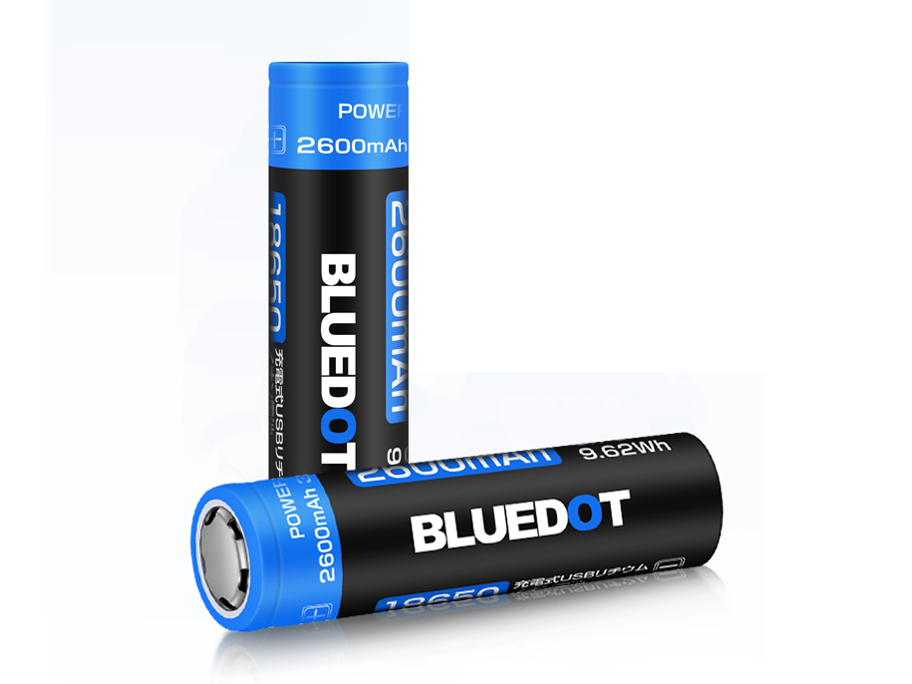 ���`�E���C�I���d�r 18650�^ 2�{�Z�b�g BMB-18650N26