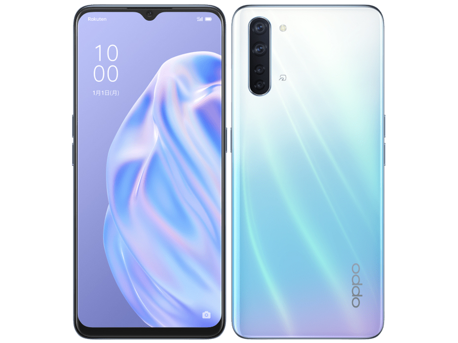 OPPO Reno3 A �y�V���o�C�� [�z���C�g] �̐��i�摜