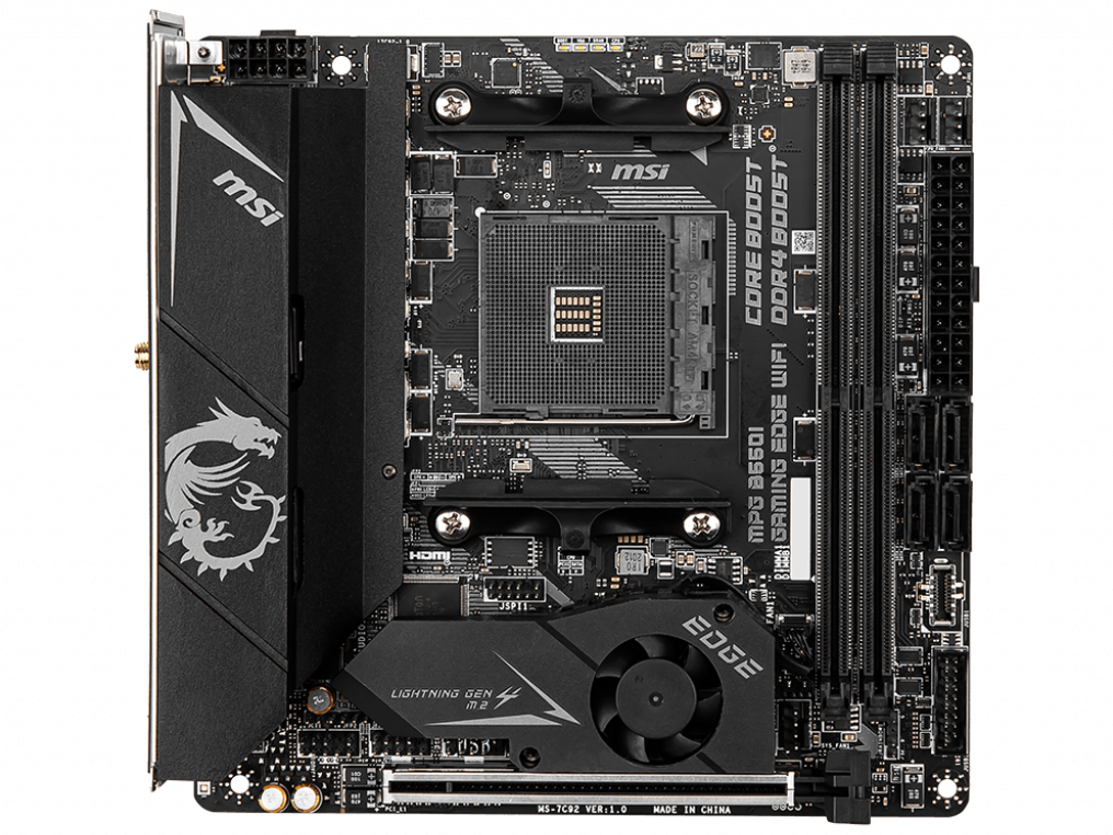 MPG B550I GAMING EDGE WIFI �̐��i�摜