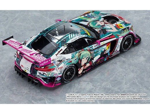 �����~�N GT�v���W�F�N�g 1/43 �O�b�h�X�}�C�� �����~�N AMG 2020 SUPER GT Okayama Test ver.