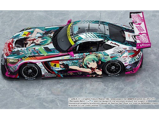 �����~�N GT�v���W�F�N�g 1/43 �O�b�h�X�}�C�� �����~�N AMG 2020 SUPER GT Okayama Test ver. �̐��i�摜