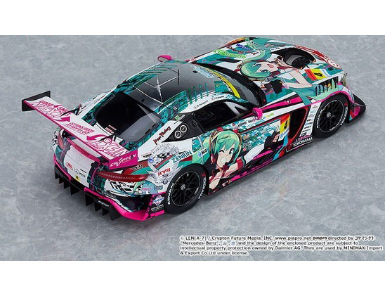 �����~�N GT�v���W�F�N�g 1/18 �O�b�h�X�}�C�� �����~�N AMG 2020 SUPER GT Okayama Test ver.