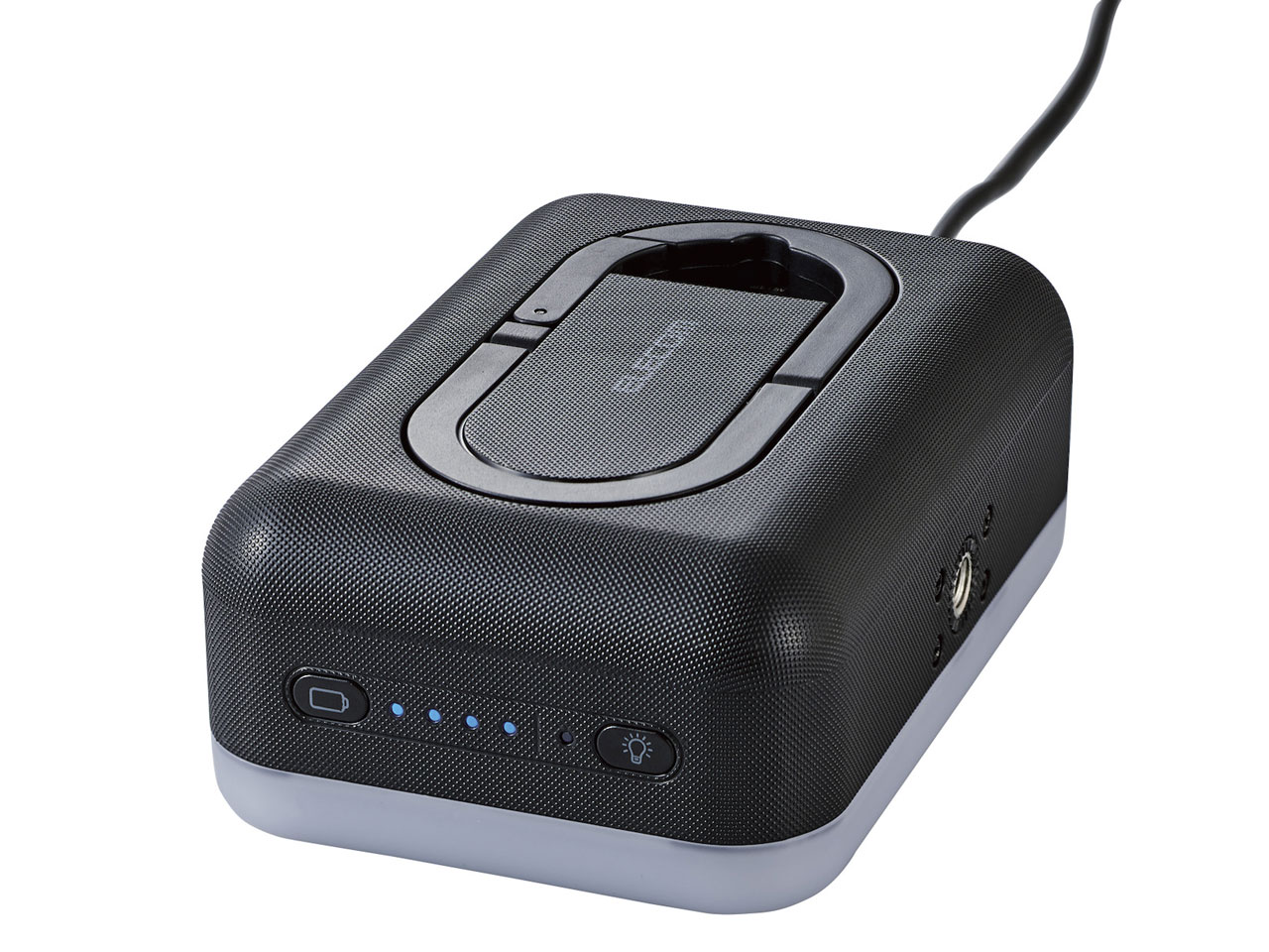 �h��LED�t ���o�C���o�b�e�� ���^ DE-M21L-6700BK [�u���b�N]