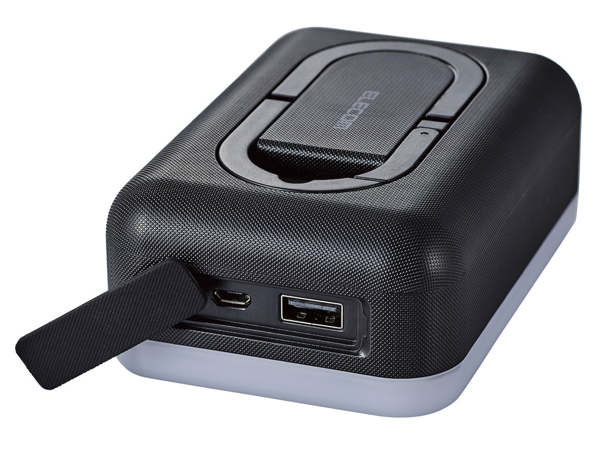 �h��LED�t ���o�C���o�b�e�� ���^ DE-M21L-6700BK [�u���b�N]