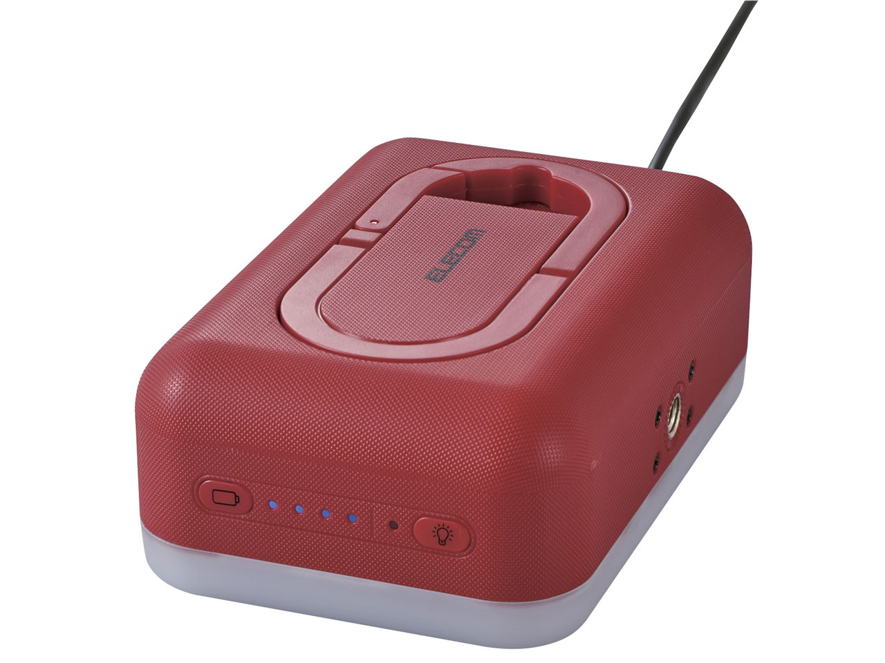 �h��LED�t ���o�C���o�b�e�� ���^ DE-M21L-6700RD [���b�h]