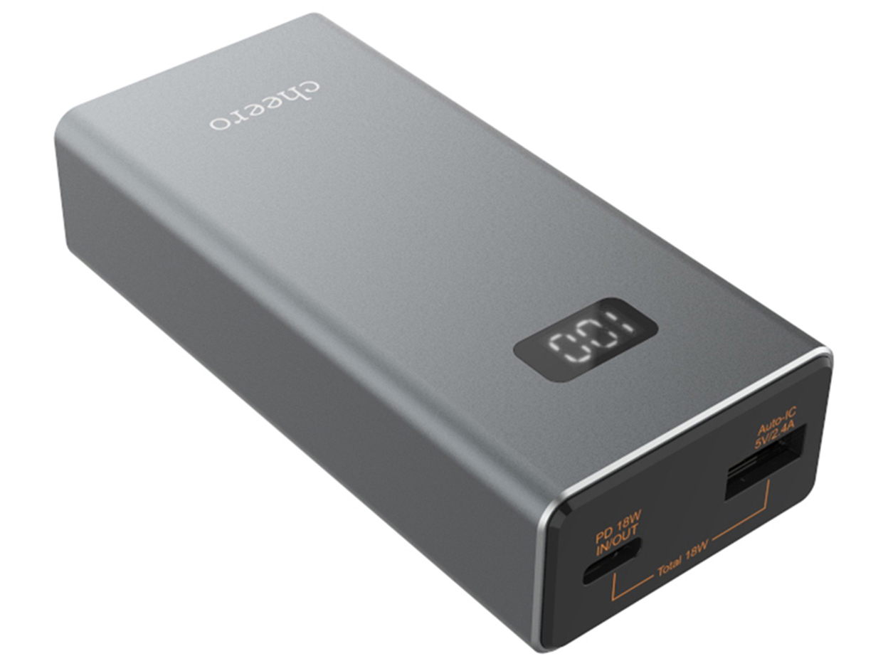 cheero Power Plus 5 CHE-101-GM [���^���b�N�O���[] �̐��i�摜