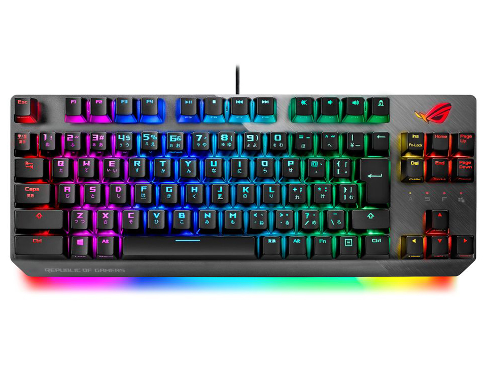 ROG Strix Scope TKL �⎲ [Black/Gray] �̐��i�摜
