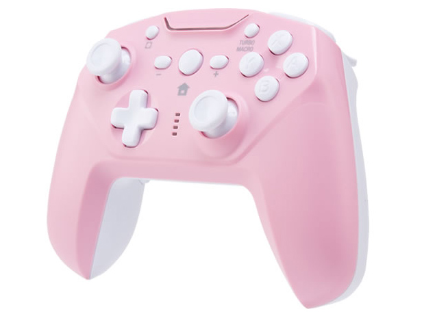 CYBER�E�W���C���R���g���[���[ �����^�C�v(SWITCH�p) CY-NSGYCWL-PW [�s���N×�z���C�g] �̐��i�摜