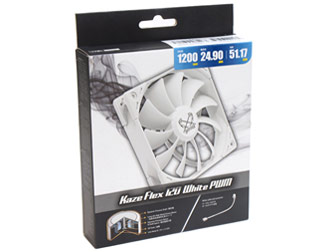 KAZE FLEX 120 WHITE PWM 1200RPM KF1225FD12W-P