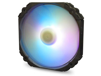 KAZE FLEX 140 ROUND ARGB PWM 1800RPM KF1425FD18AR-P �̐��i�摜