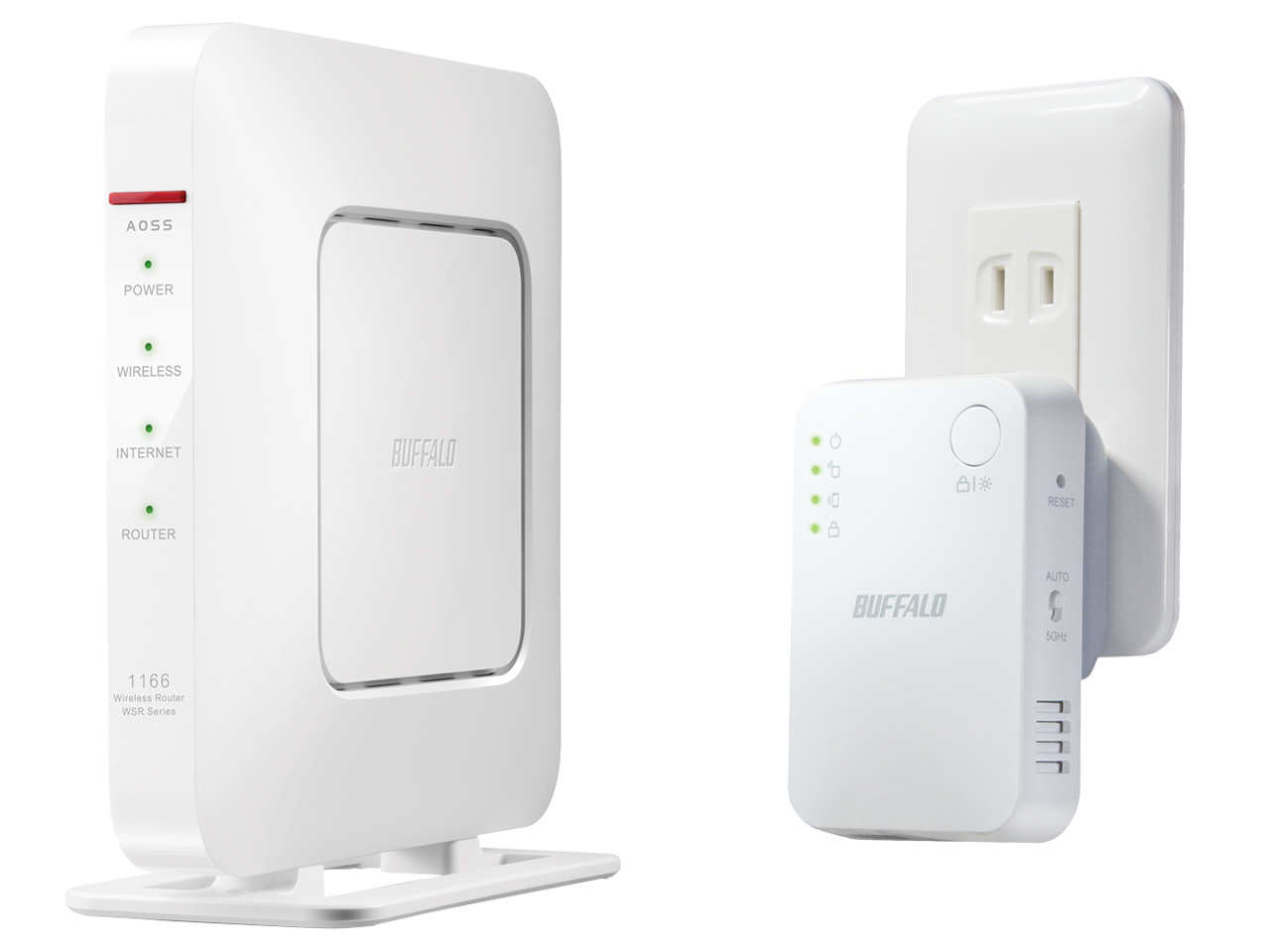 AirStation WSR-1166DHP4/E [�z���C�g] �̐��i�摜