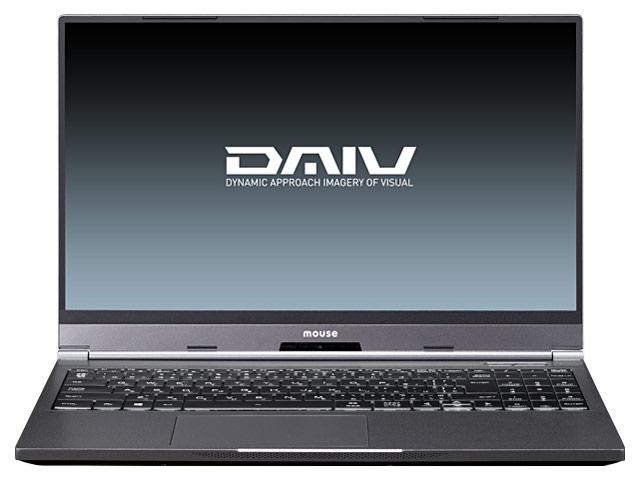 DAIV 5N Core i7 10875H/GeForce RTX2060/16GB������/512GB NVMe SSD/15.6�^�t��HD���ڃ��f�� �̐��i�摜