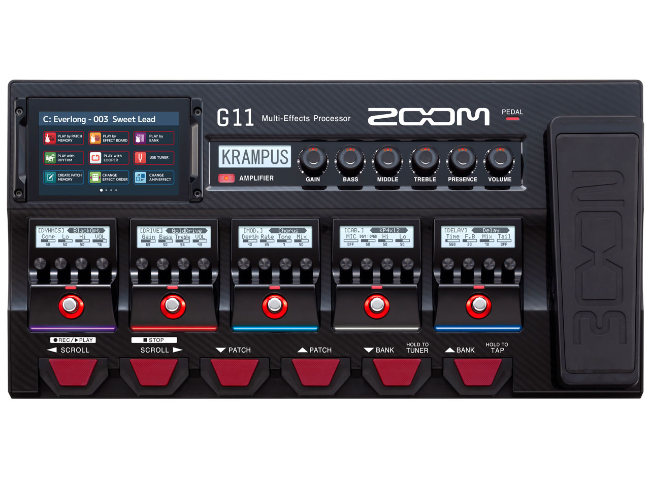 Multi-Effects Processor G11 �̐��i�摜