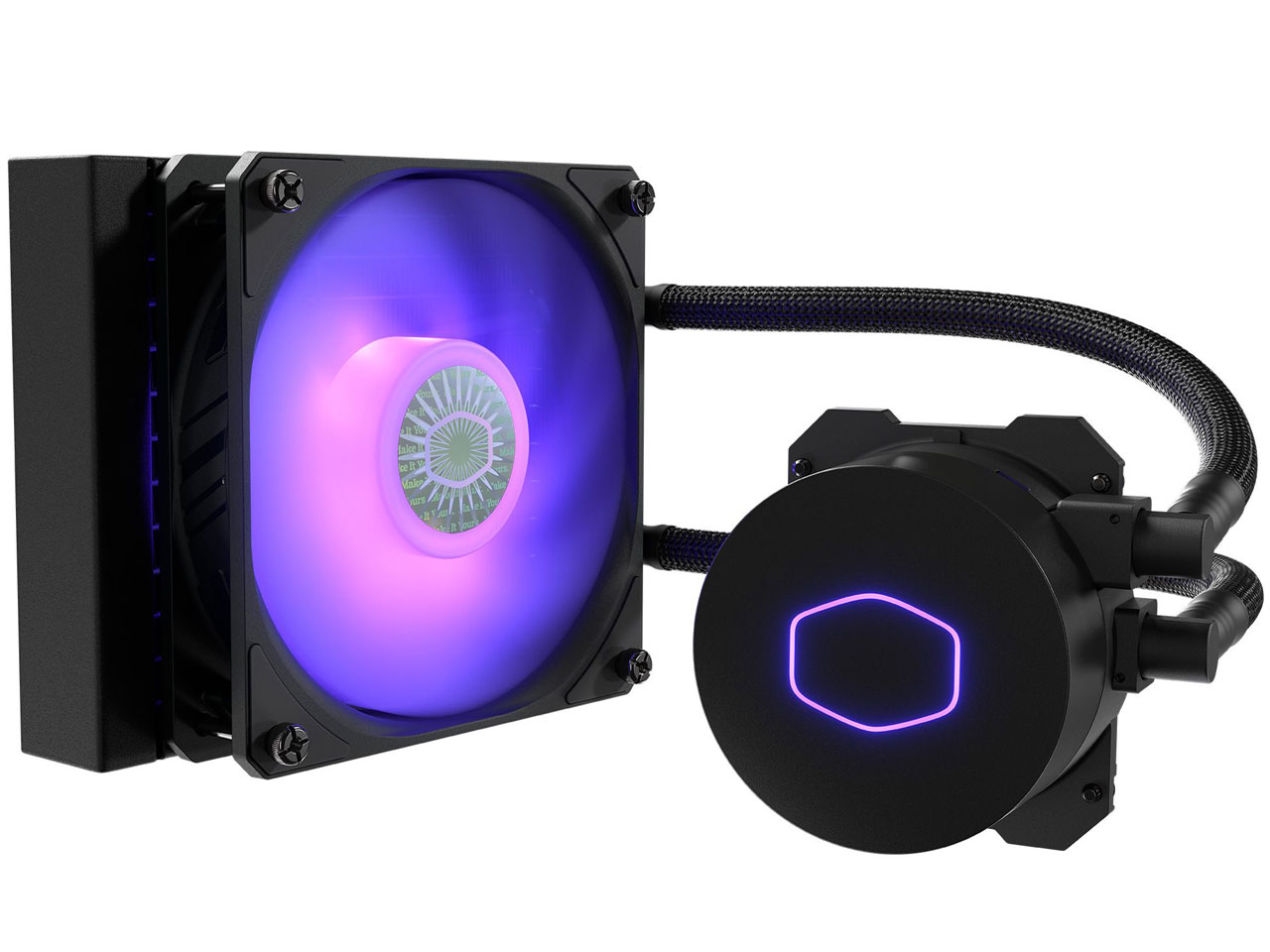 w{1x MasterLiquid ML120L V2 RGB MLW-D12M-A18PC-R2 [ubN] ̐i摜