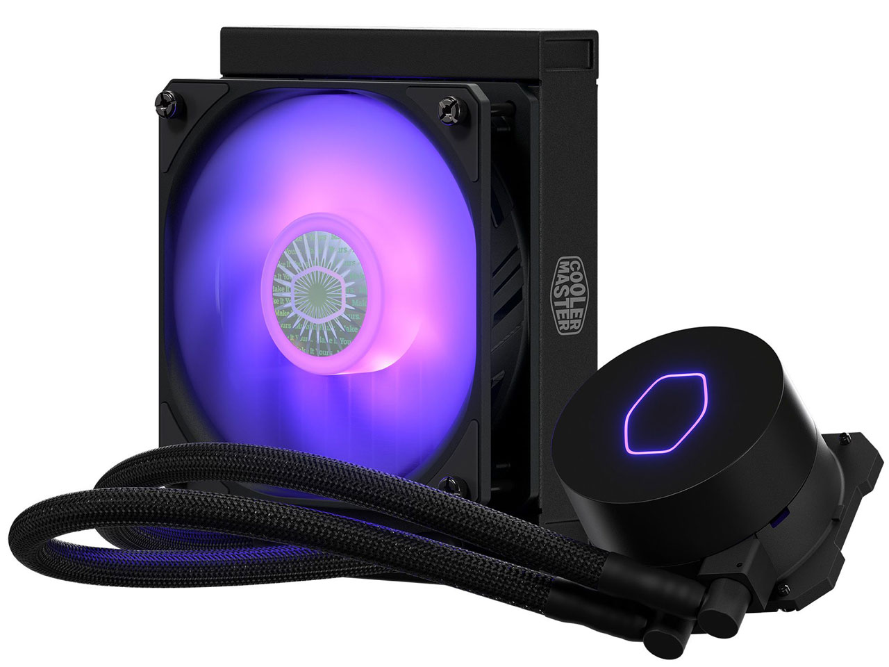 w{3x MasterLiquid ML120L V2 RGB MLW-D12M-A18PC-R2 [ubN] ̐i摜