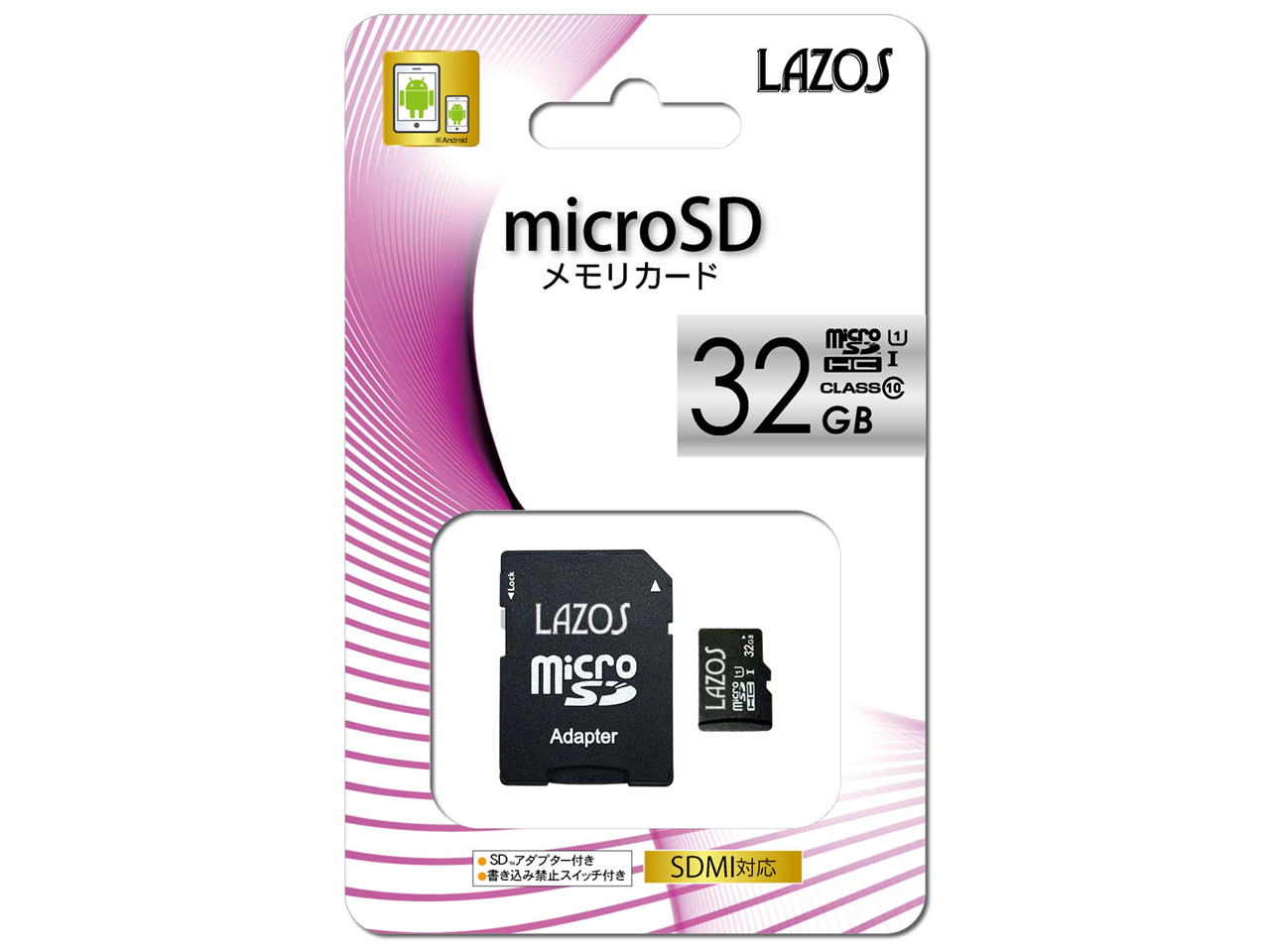 Lazos L-32MS10-U1 [32GB] �̐��i�摜