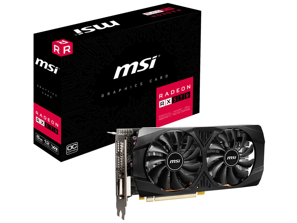 Radeon RX 570 8GT OCV1 [PCIExp 8GB] �̐��i�摜