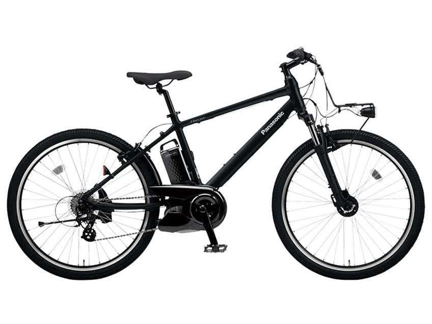 電動アシスト自転車パナソニック ハリヤ マットナイト カスタムあり パナソニック ハリヤ BE-ELH342A-B [マットナイト] + 専用充電器