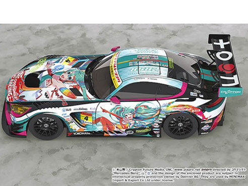 �����~�N GT�v���W�F�N�g 1/18 �O�b�h�X�}�C�� �����~�N AMG 2016 SUPER GT ver. �̐��i�摜