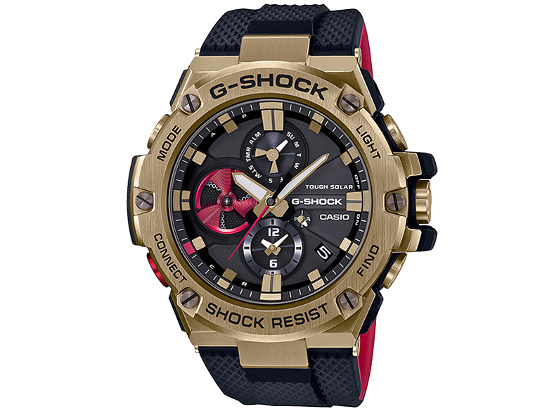 カシオ G-SHOCK 八村 塁選手シグネチャーモデル GST-B100RH-1AJR 取扱