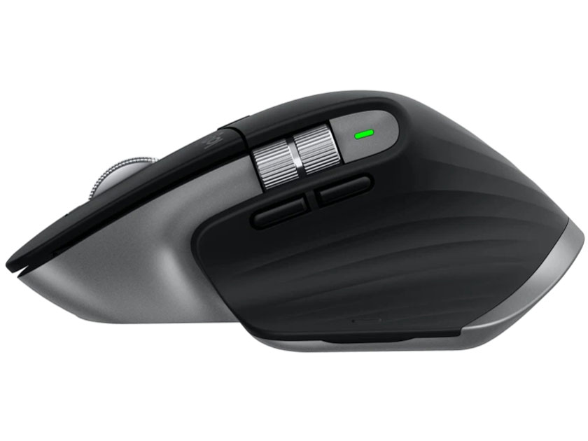 『本体 側面』 MX Master 3 for Mac Advanced Wireless Mouse MX2200sSG の製品画像