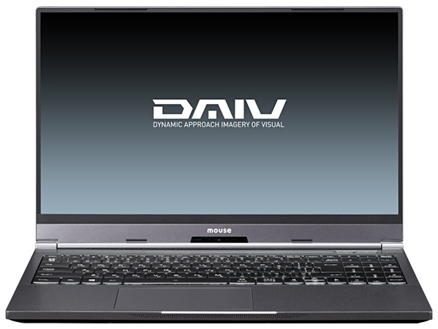 DAIV 5N-KK ���i.com���� Core i7 10875H/GeForce RTX 2060/16GB������/512GB NVMe SSD/15.6�^�t��HD�t�����ڃ��f�� �̐��i�摜