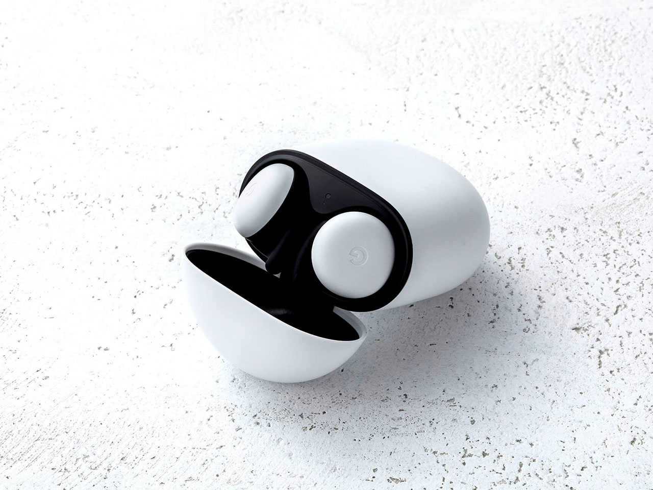 �w�{�� �t���i �[�d�P�[�X �Q�l2�x Pixel Buds [Clearly White] �̐��i�摜