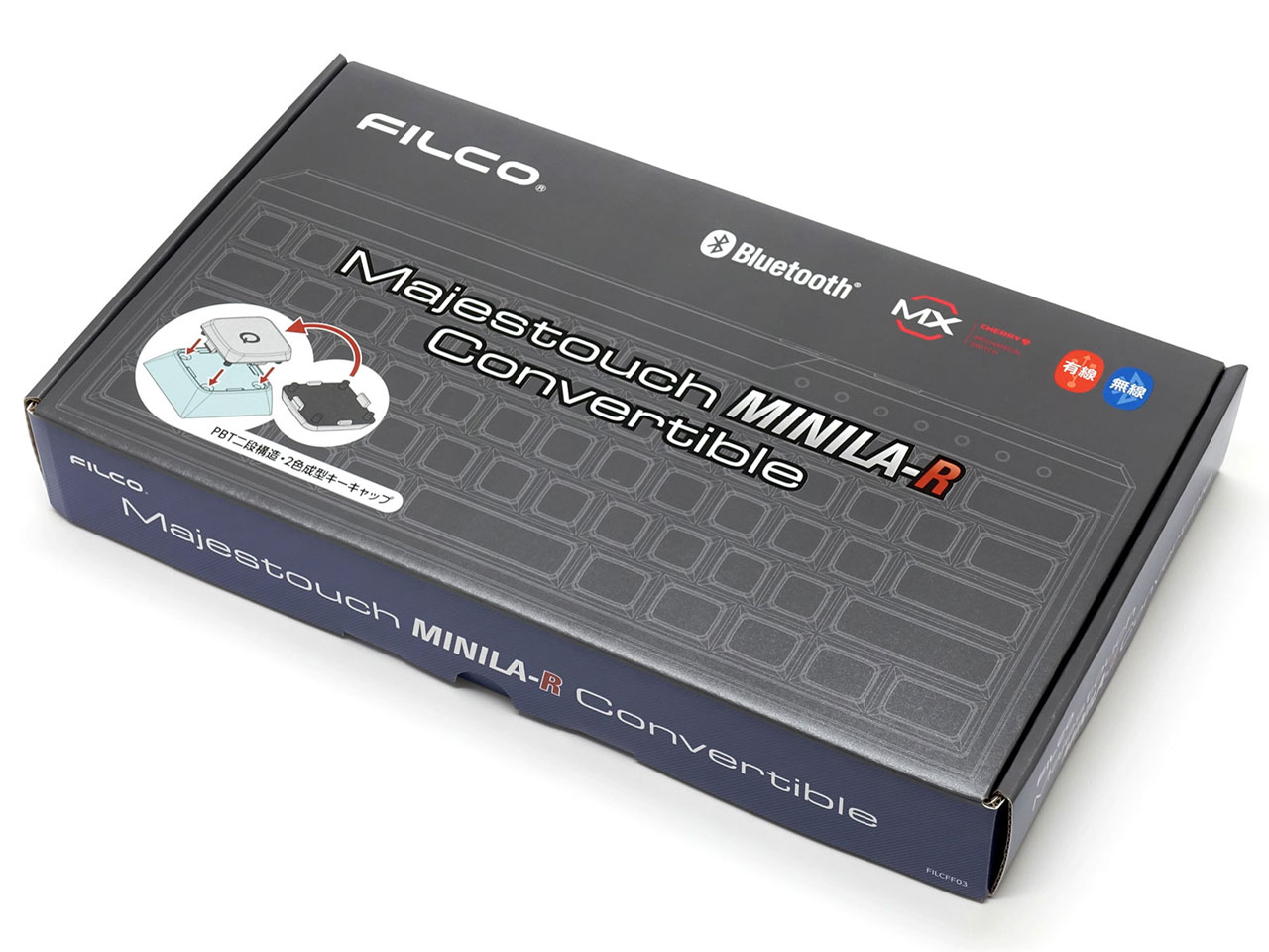 Majestouch MINILA-R Convertible FFBTR63MPS/ESG �É��Ԏ� [Sky Gray]