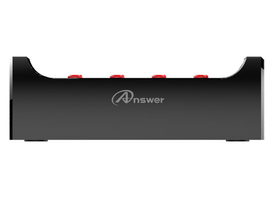Switch/PS4�p �}�E�X&�L�[�{�[�h�R���o�[�^�[ �c�i�K�[��DX ANS-SW111 [�u���b�N]