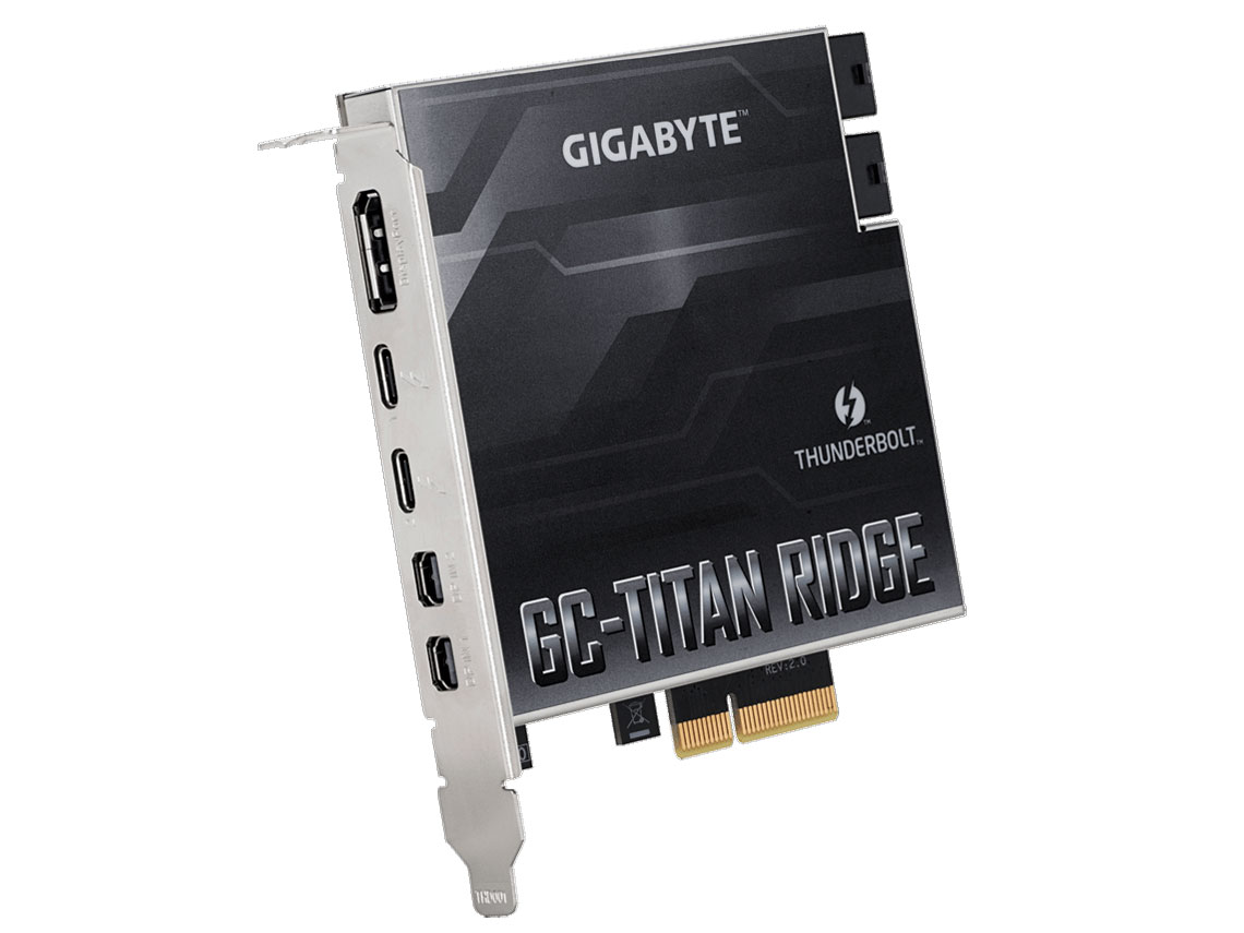 GC-TITAN RIDGE Rev.2.0 [Thunderbolt3 USB3.2 Gen2/DisplayPort/Mini DisplayPort]