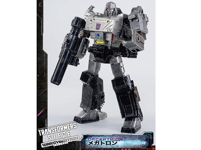 Transformers�F War For Cybertron Trilogy�F Siege DLX Megatron (�g�����X�t�H�[�}�[�F �E�H�[�E�t�H�[�E�T�C�o�g�����E�g�����W�[�F �V�[�W DLX ���K�g����)