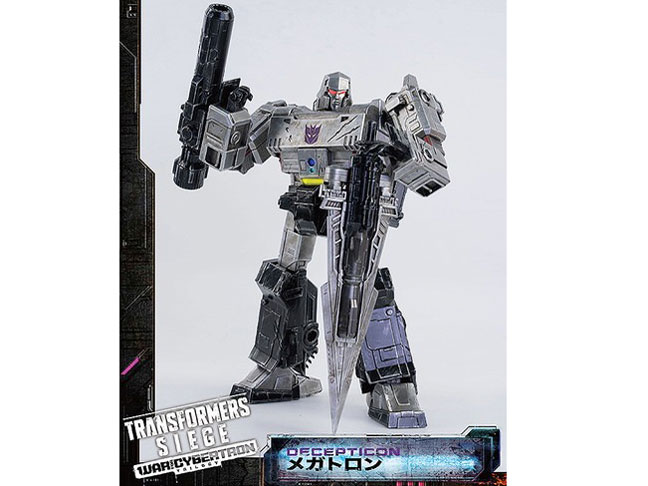 Transformers�F War For Cybertron Trilogy�F Siege DLX Megatron (�g�����X�t�H�[�}�[�F �E�H�[�E�t�H�[�E�T�C�o�g�����E�g�����W�[�F �V�[�W DLX ���K�g����)