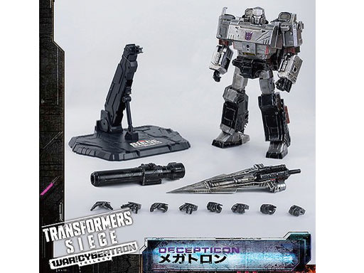 Transformers�F War For Cybertron Trilogy�F Siege DLX Megatron (�g�����X�t�H�[�}�[�F �E�H�[�E�t�H�[�E�T�C�o�g�����E�g�����W�[�F �V�[�W DLX ���K�g����)