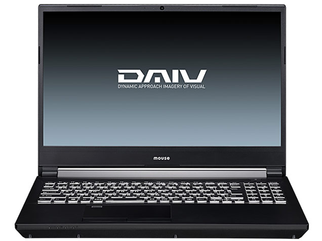 DAIV 5D-R5 Ryzen 5 3500/GeForce GTX1660Ti/8GB������/512GB NVMe SSD/15.6�^�t��HD�t�����ڃ��f�� �̐��i�摜