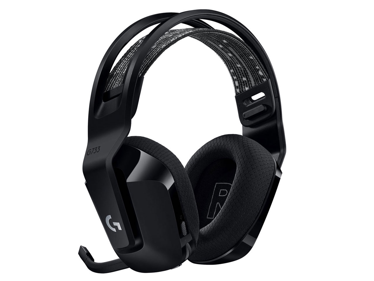 G733 LIGHTSPEED Wireless RGB Gaming Headset G733-BK [�u���b�N]