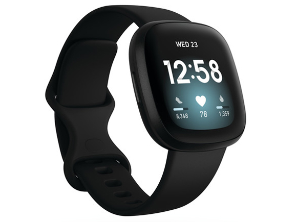Fitbit Fitbit Versa 3 FB511GLNV-FRCJK [ミッドナイト/ソフト