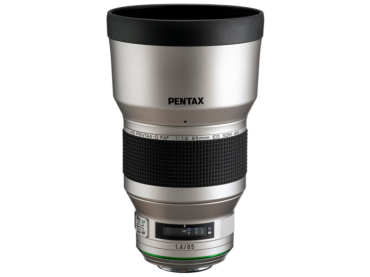 HD PENTAX-D FA�� 85mmF1.4ED SDM AW Silver Edition �̐��i�摜