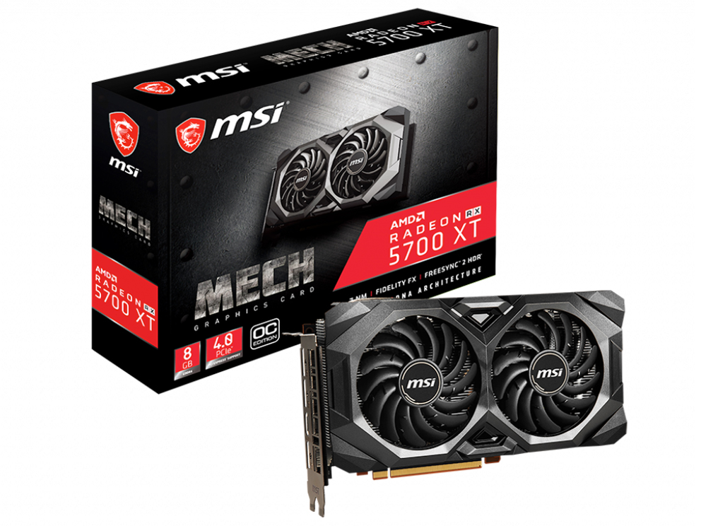 Radeon RX 5700 XT MECH OC [PCIExp 8GB] �̐��i�摜