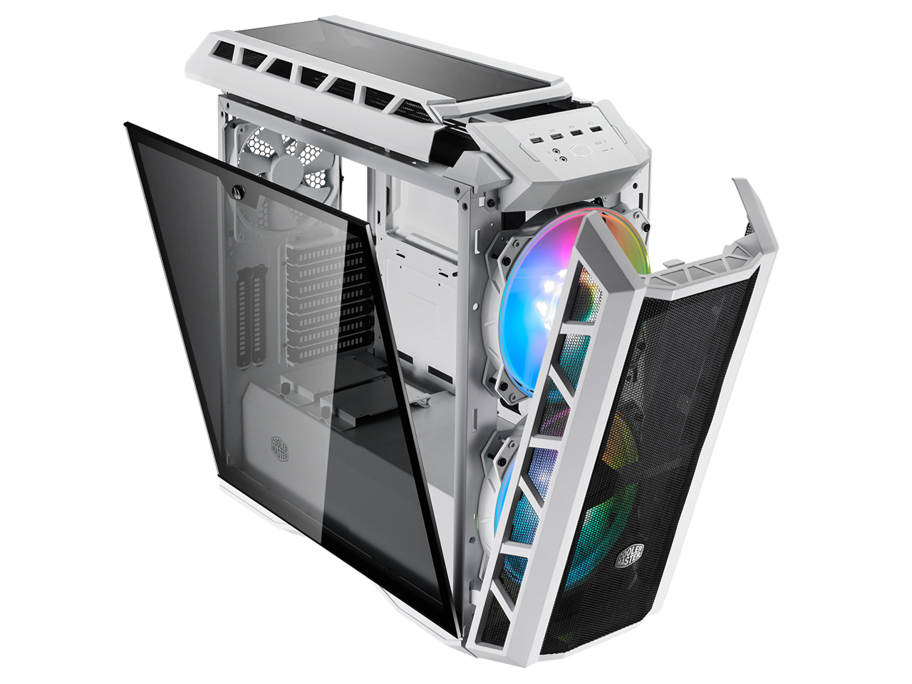 MasterCase H500P Mesh White ARGB MCM-H500P-WGNN-S01