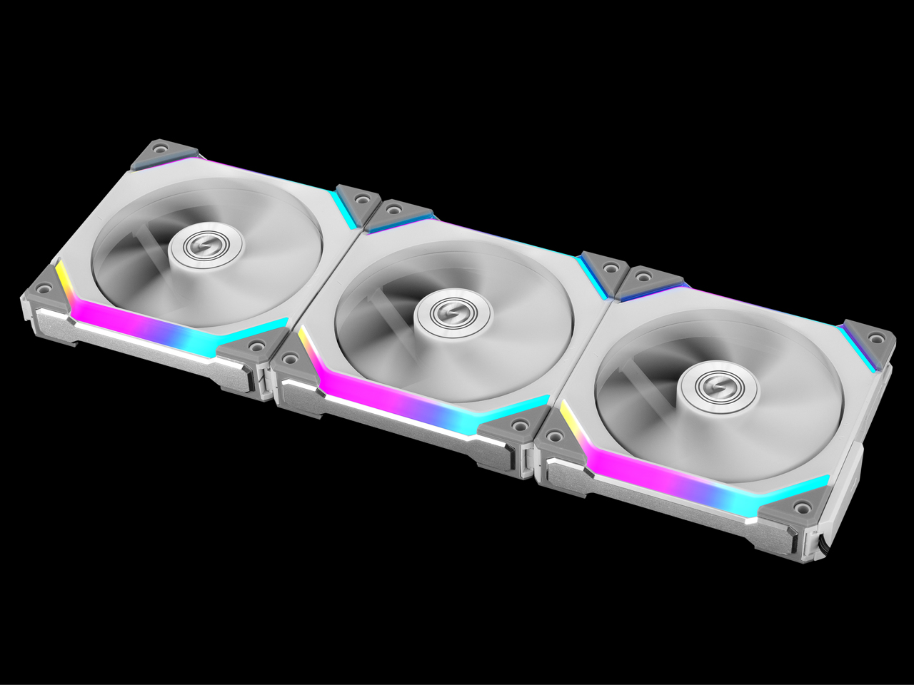 UNI FAN SL120 WT 3Pack UF-SL120-3W [�z���C�g] �̐��i�摜