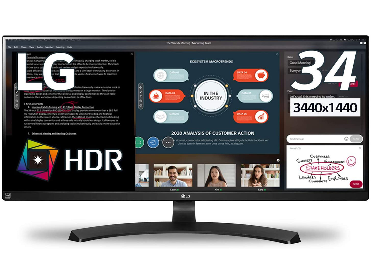 34WL750-B [34�C���` Black] Amazon���胂�f�� �̐��i�摜