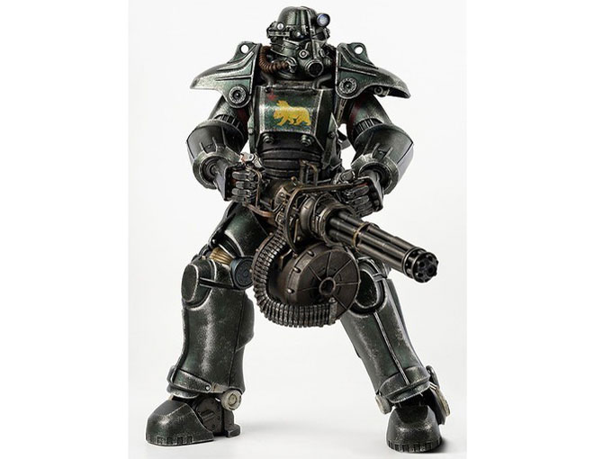 Fallout 1/6 T-45 NCR Salvaged Power Armor (�t�H�[���A�E�g 1/6 T-45 NCR�T���x�[�W�E�p���[�A�[�}�[)